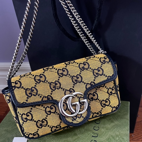 Gucci Limited Edition Mini GG Marmont Multicolor Bag - Picture 7 of 13